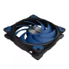 Ventilators Akasa ALUCIA SC Procesora ventilators 14 cm Melns Zils Hidrodinamiskais gultnis