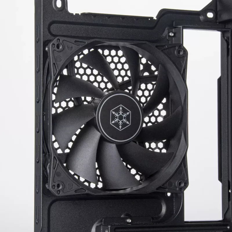 PC korpuss Silverstone FARA 311 Micro ATX, melns