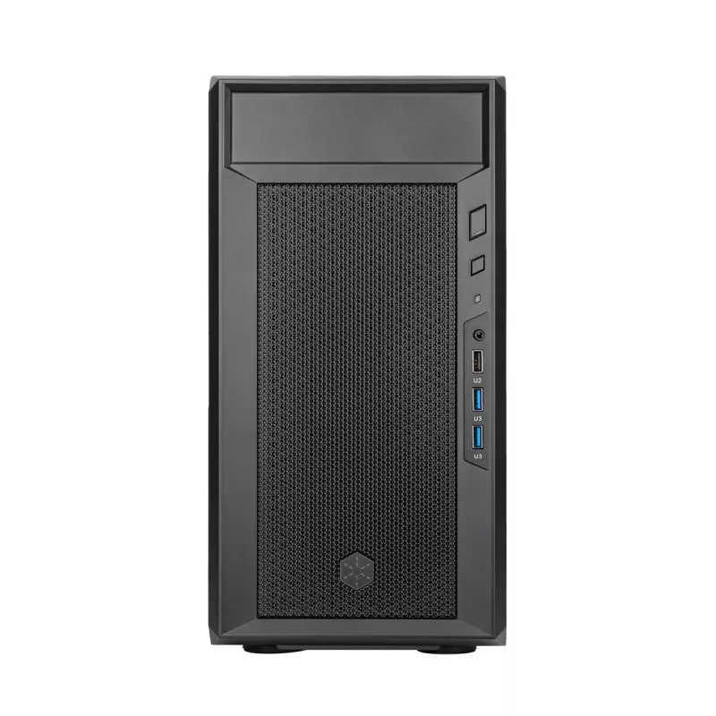 PC korpuss Silverstone FARA 311 Micro ATX, melns