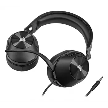 CORSAIR spēļu austiņas Hs55 - 3.5mm - Stereo - Carbon