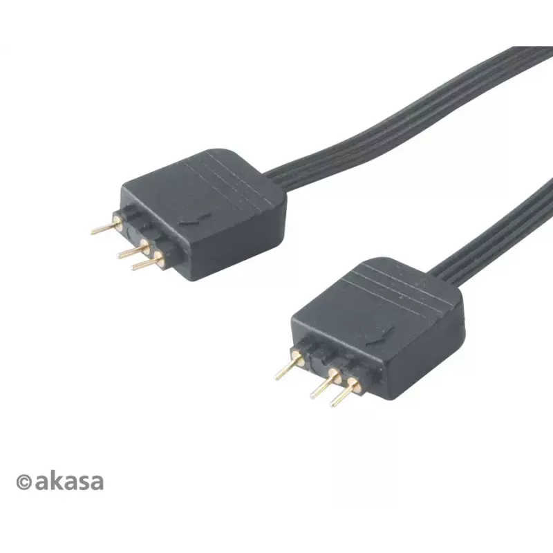 Addressable RGB LED splitter kabelis Akasa AK-CBLD08-12BK