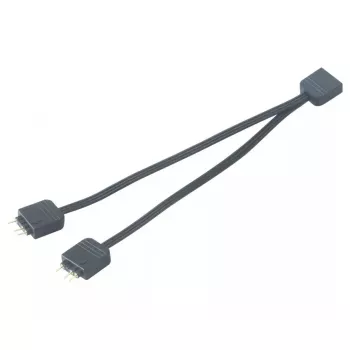 Addressable RGB LED splitter kabelis Akasa AK-CBLD08-12BK