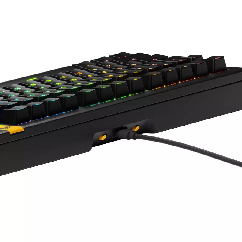 Glorious PC Gaming Race GMMK 3 HE iebūvēta tastatūra 75% mehāniskā RGB melna