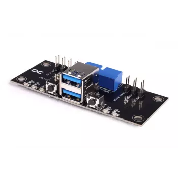 Water block Alphacool 25057 Melns 34mm x 82mm x 20mm