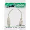 USB adaptera kabelis USB Type A spraudnis / PS/2 sievišķais InLine 33102