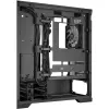 ASUS TUF Gaming GT302 ARGB, vidustorņa datora korpuss, melns — rūdīta stikla sānpaneļi, 3x140mm priekšējie + 1x140mm aizmugures ventilatori, USB-C