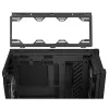 ASUS TUF Gaming GT302 ARGB, vidustorņa datora korpuss, melns — rūdīta stikla sānpaneļi, 3x140mm priekšējie + 1x140mm aizmugures ventilatori, USB-C