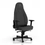 Spēļu krēsls noblechairs Icon — Polsterēts sēdeklis un atzveltne, Antracīta, 150 kg kravnesība