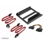 2,5 collu SSD un HDD adapteris Akasa AK-HDA-11 ar SATA kabeli 2,5 collu diskiem