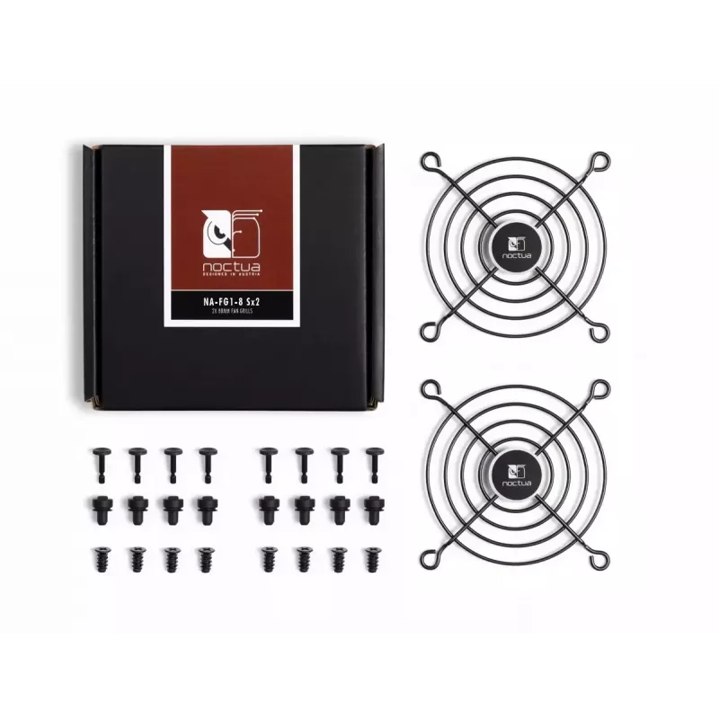 Ventilatora aizsargrežģis Noctua NA-FG1-8 SX2 tērauda 8 cm 71.5x71.5 mm