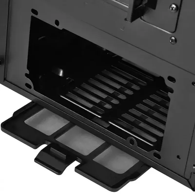 PC korpuss Silverstone SST-KL07B-E Tornis Melns