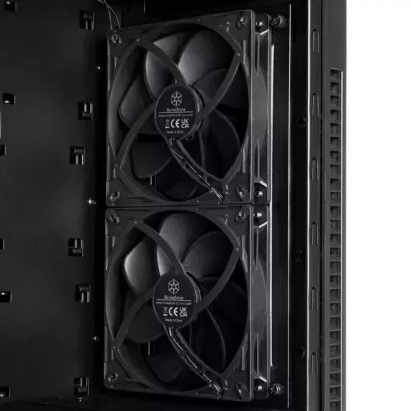 PC korpuss Silverstone SST-KL07B-E Tornis Melns