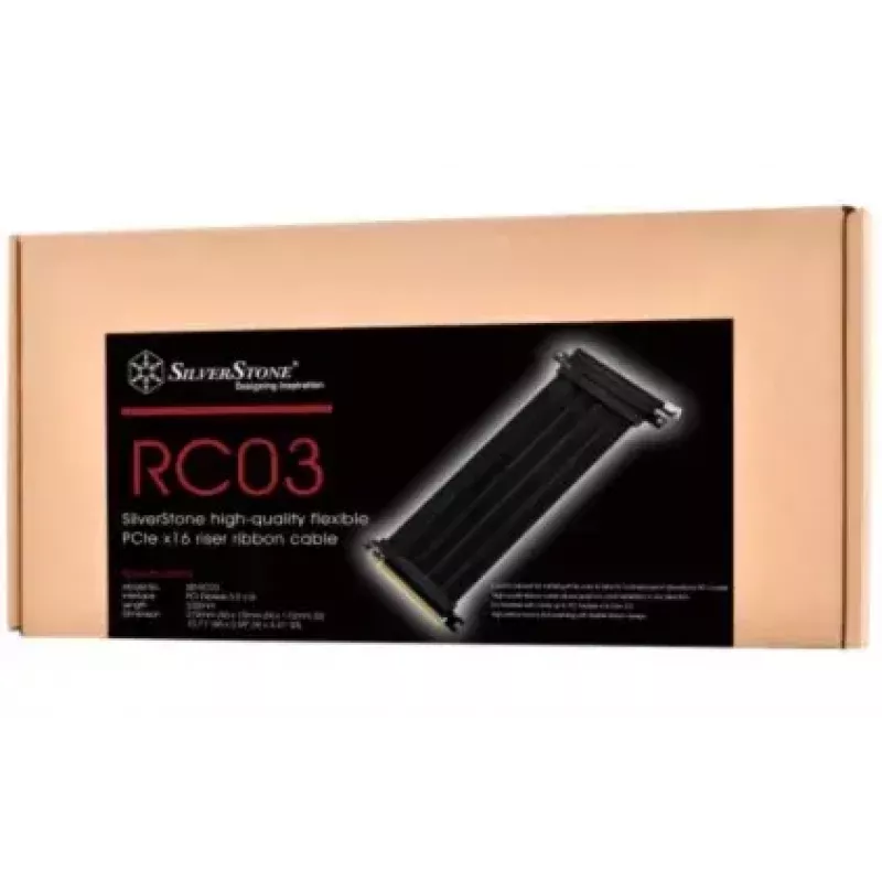 Lentes kabelis Silverstone SST-RC03B-220