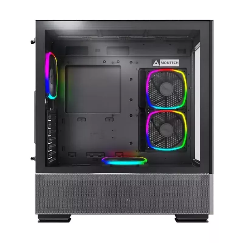 PC Case Montech SKY TWO Midi Tower Melns