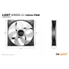 be quiet! LIGHT WINGS LX 140mm PWM datora korpusa ventilators 14 cm melns 1 gab.