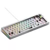 Mehāniskā tastatūra GLORIOUS GMMK 3 PRO 65% Barebones Vadu Sudraba — 65% USB RGB, 2 m kabelis