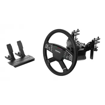 Moza Racing MOZA Trucking Bundle, sacīkšu stūre, melna, American Truck Simulator Euro Truck Simulator 2, CE, 470 mm, 310 mm