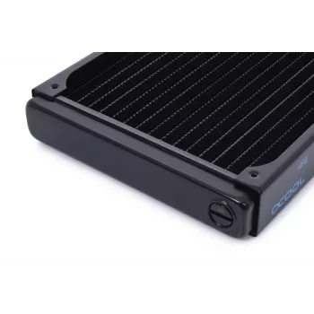Radiators Alphacool 14470 misiņš varš tērauds melns 144 mm × 173,5 mm × 30 mm