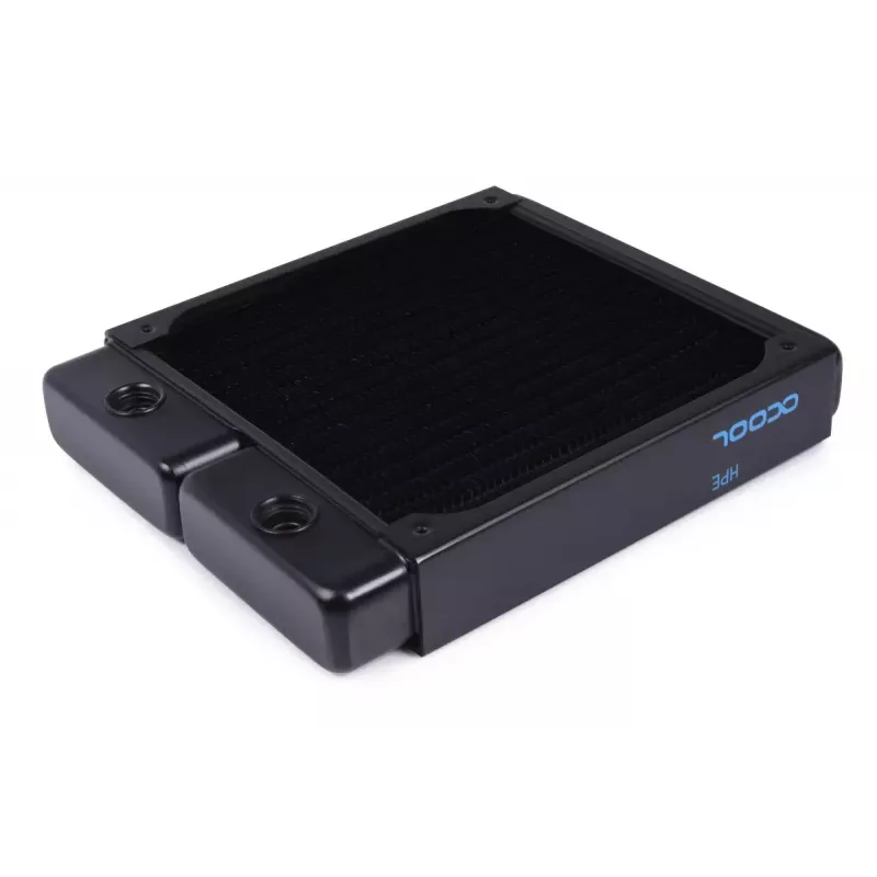 Radiators Alphacool 14470 misiņš varš tērauds melns 144 mm × 173,5 mm × 30 mm