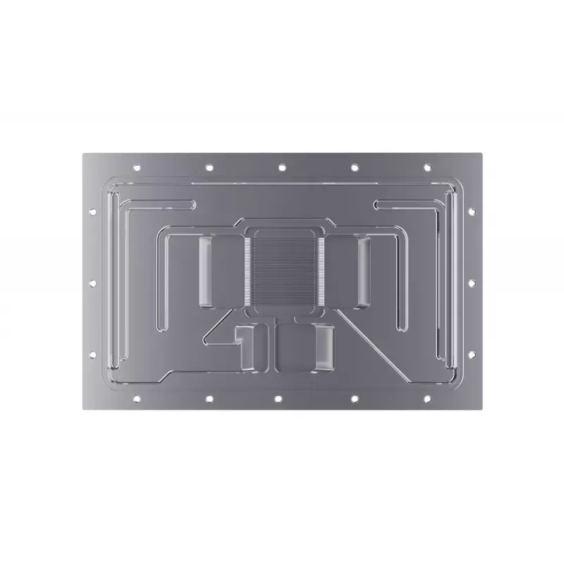 Ūdens bloks + Aizmugurējā plāksne Alphacool Eisblock Aurora Akrils Alumīnijs Varš Caurspīdīgs