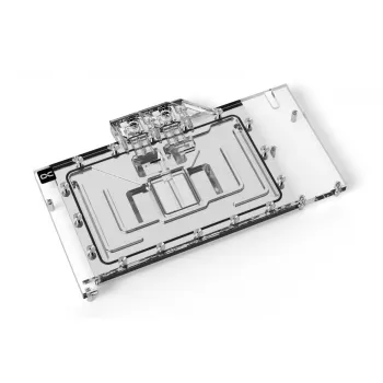 Ūdens bloks + Aizmugurējā plāksne Alphacool Eisblock Aurora Akrils Alumīnijs Varš Caurspīdīgs