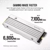 SSD disks Corsair 2 TB M.2 PCI Express 4.0 MP600 PRO LPX