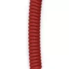 Spirālveida USB kabelis GLORIOUS GMMK Crimson Red — noņemams tastatūras kabelis, spirālveida dizains