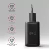 Lādētājs Axagon ACU-PQ45 QC 3.0 4.0 AFC FCP PPS PD 45W melns