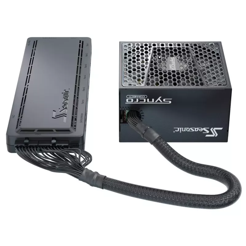 PC Case Seasonic SYNCRO Q704 Midi Tower Melns
