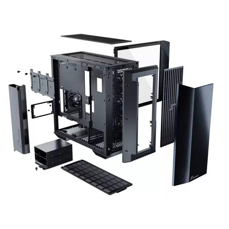 PC Case Seasonic SYNCRO Q704 Midi Tower Melns