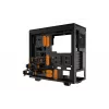 be quiet Pure Base 600 Window Midi Tornis Melna, Oranža