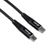 USB kabelis Akasa AK-CBUB54-10BK 1m USB C melns