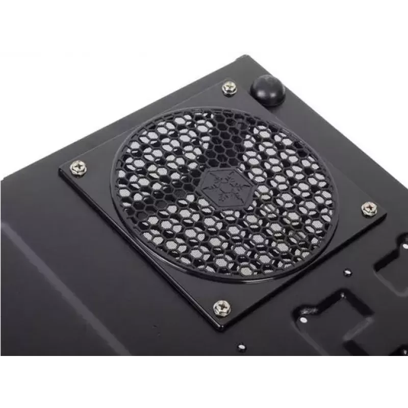 PC korpuss Silverstone ML04 HTPC Melns