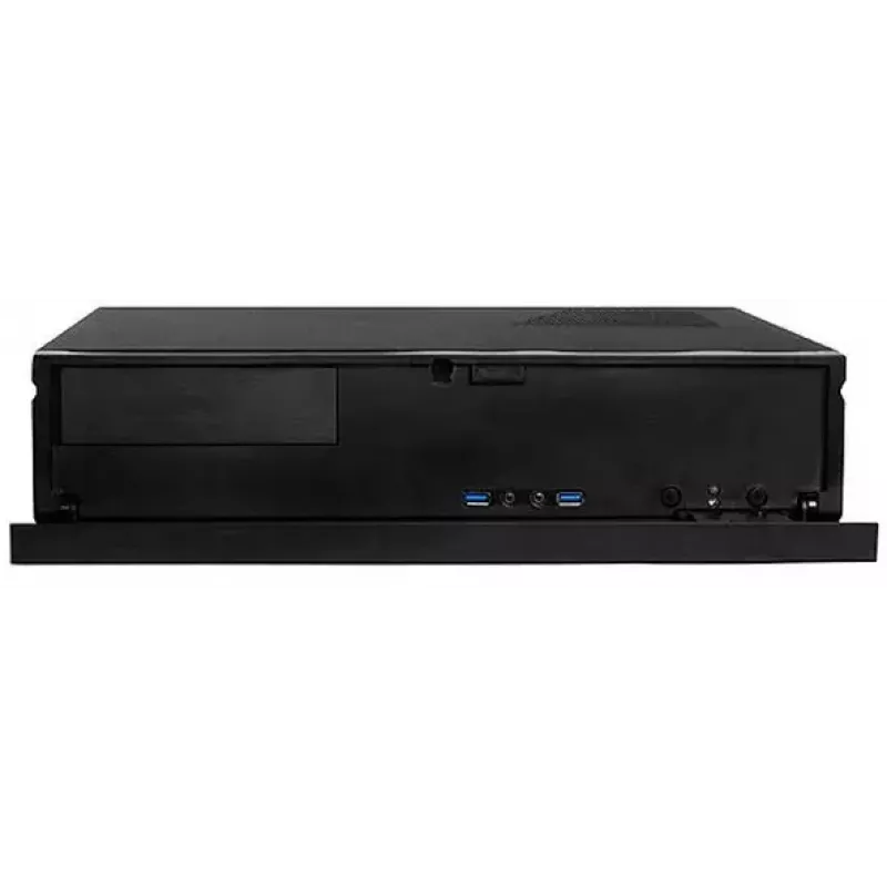 PC korpuss Silverstone ML04 HTPC Melns
