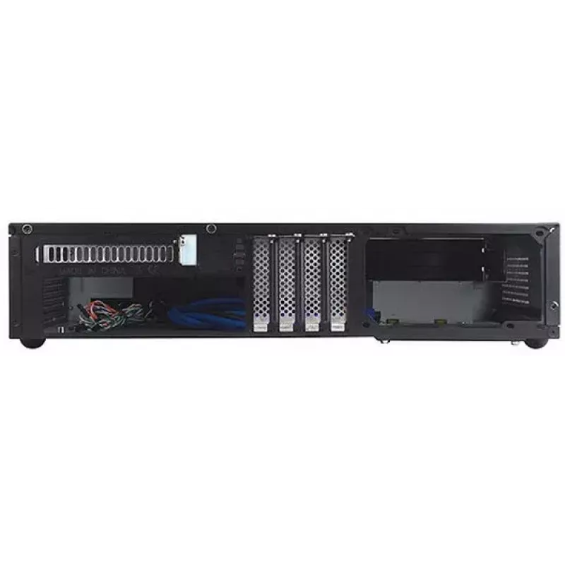 PC korpuss Silverstone ML04 HTPC Melns