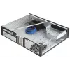 PC korpuss Silverstone ML04 HTPC Melns