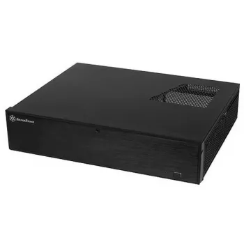 PC korpuss Silverstone ML04 HTPC Melns