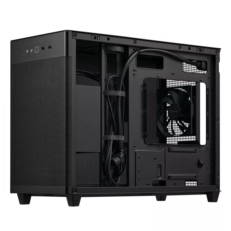 ASUS AP201 PRIME CASE TG Mini Tower Melns