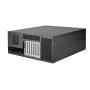 Servera korpuss Silverstone RM46-502-I melns ATX 1x80mm ventilators