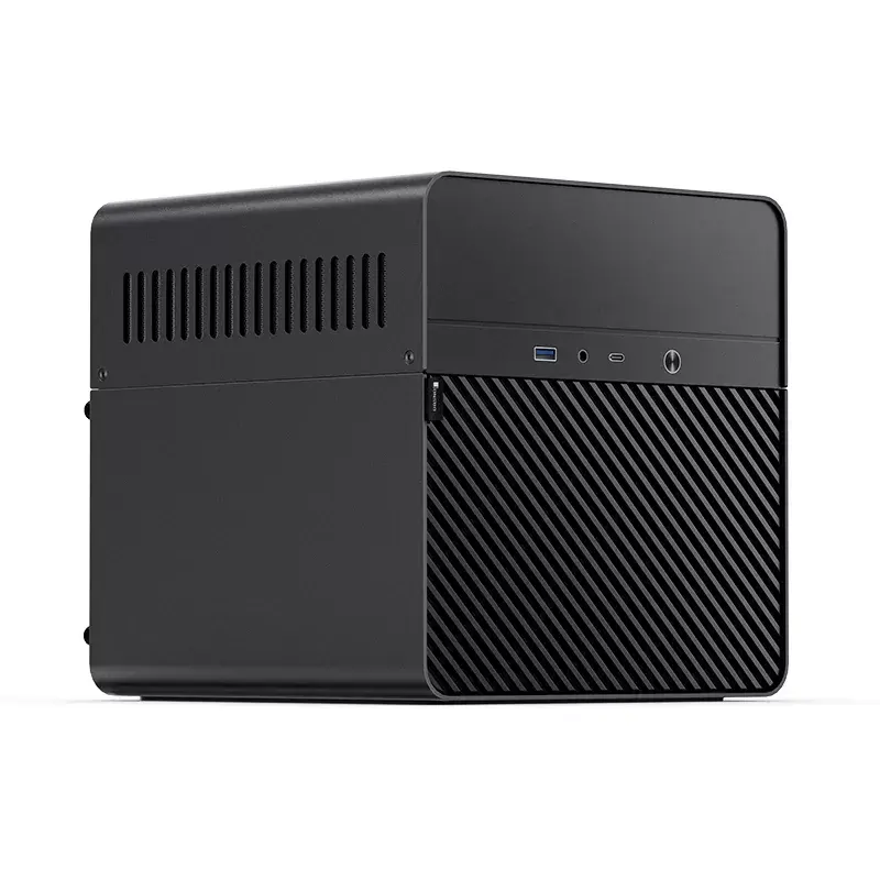PC korpuss Jonsbo N2 Cube Melns