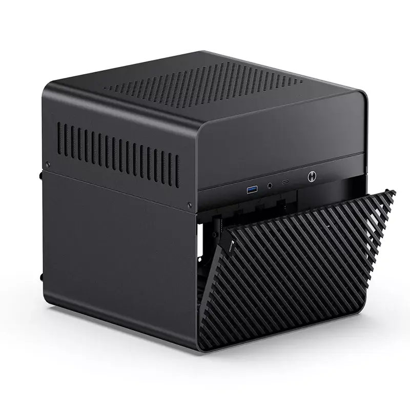 PC korpuss Jonsbo N2 Cube Melns