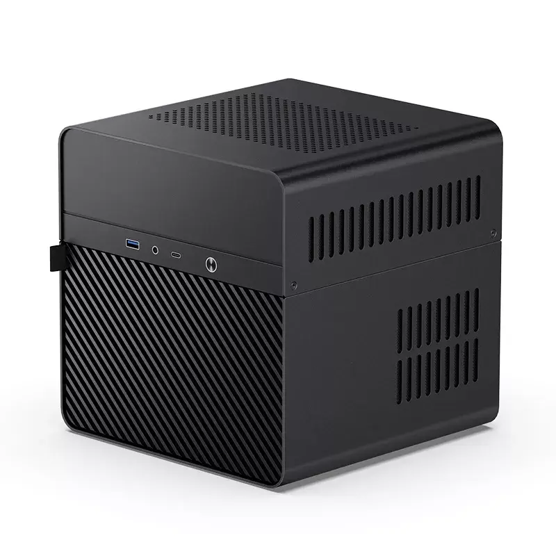 PC korpuss Jonsbo N2 Cube Melns