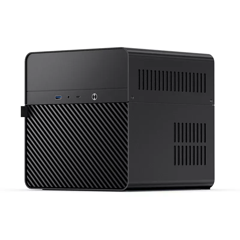 PC korpuss Jonsbo N2 Cube Melns