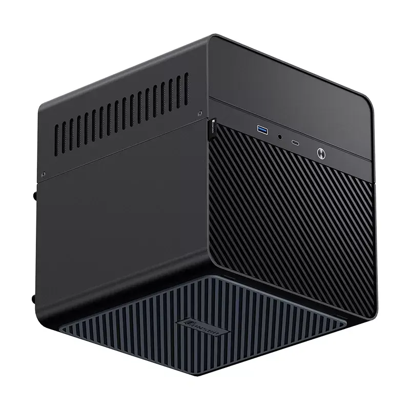 PC korpuss Jonsbo N2 Cube Melns