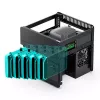 PC korpuss Jonsbo N2 Cube Melns