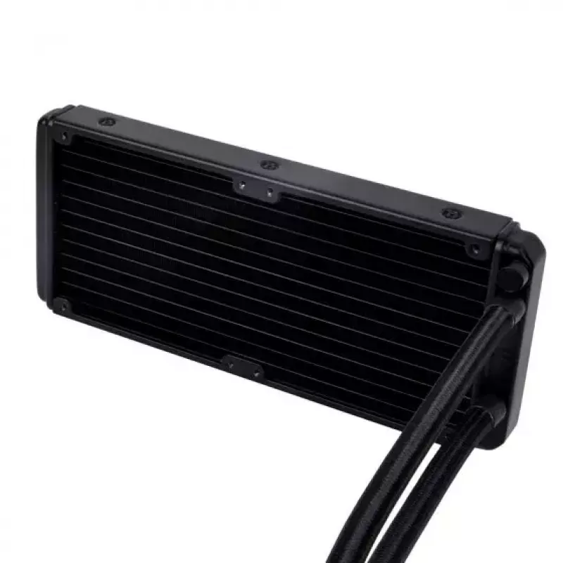 Daudzfunkciju šķidruma dzesētājs Silverstone PF240-ARGB 12 cm melns