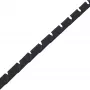 InLine spirālveida aptīšanas lente 10 m, melna, 10 mm, melna, 1 cm, 169 g, 200 mm, 210 mm, 50 mm