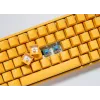 Ducky One 3 dzeltena Mini tastatūra spēlēm USB vācu mehāniskā RGB