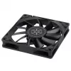 Ventilators Silverstone Air Slimmer 90 9,2 cm melns 500–2500 RPM hidrauliskais