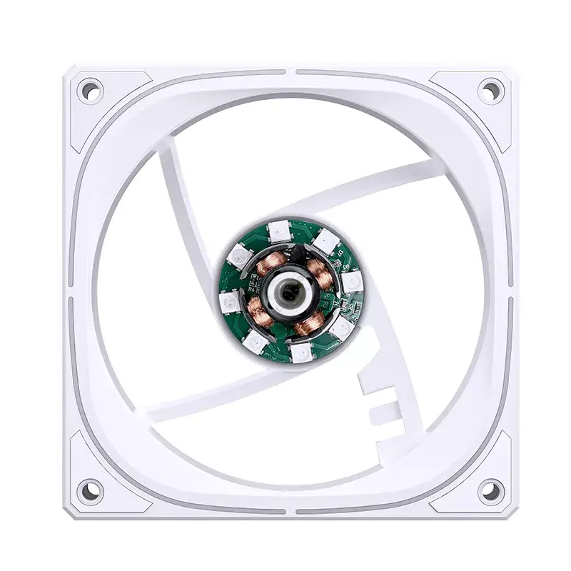 Fan Jonsbo FR-505WR 12 cm 800-1800 RPM 47.2 CFM 13.3-30 dB balta
